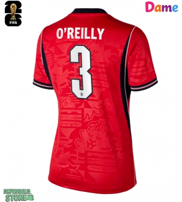 England Nico O'Reilly #3 Replika Udebanetrøje Dame VM 2026 Kortærmet